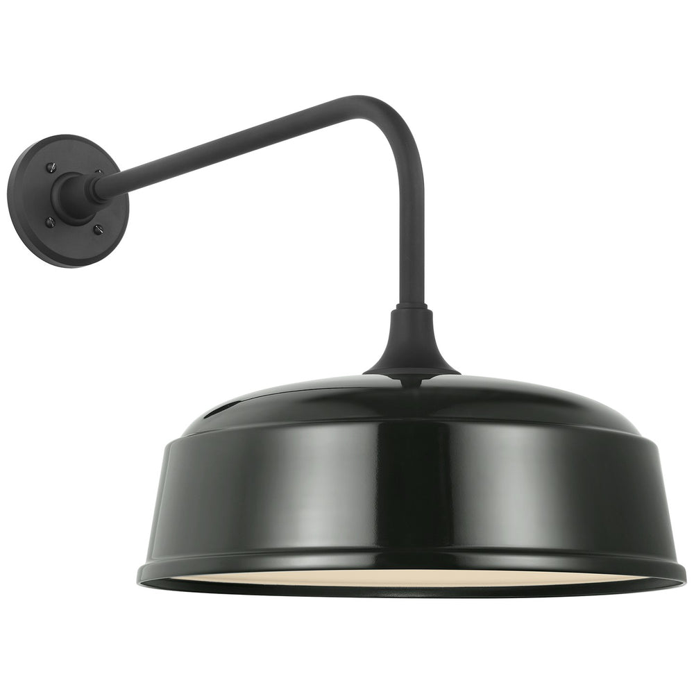 Visual Comfort Signature Canada - LED Barn Light - Academy Barn Light - Matte Black- Union Lighting Luminaires Decor