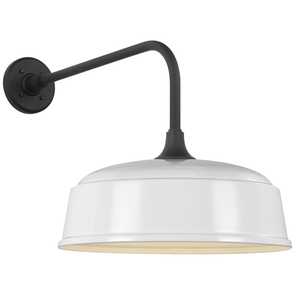 Visual Comfort Signature Canada - LED Barn Light - Academy Barn Light - Matte Black- Union Lighting Luminaires Decor