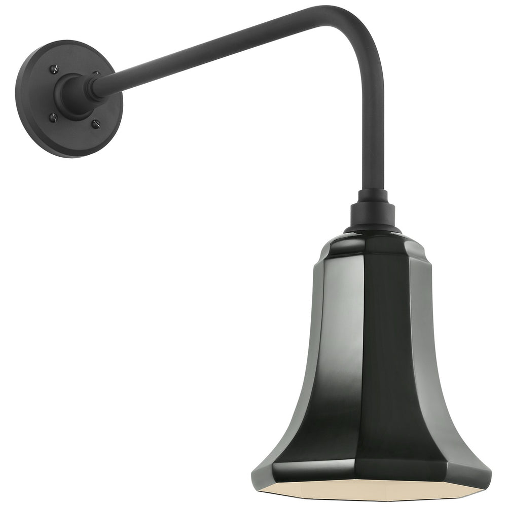 Visual Comfort Signature Canada - LED Barn Light - Academy Barn Light - Matte Black- Union Lighting Luminaires Decor