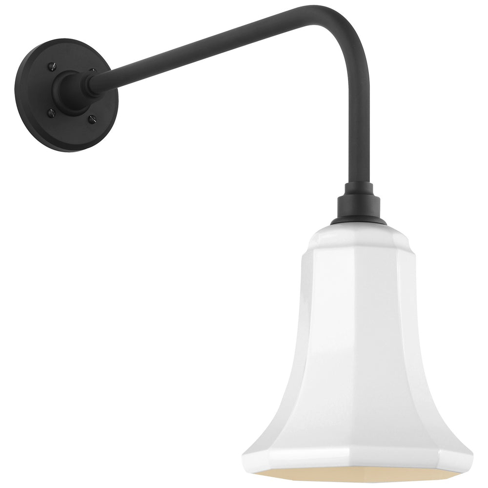 Visual Comfort Signature Canada - LED Barn Light - Academy Barn Light - Matte Black- Union Lighting Luminaires Decor