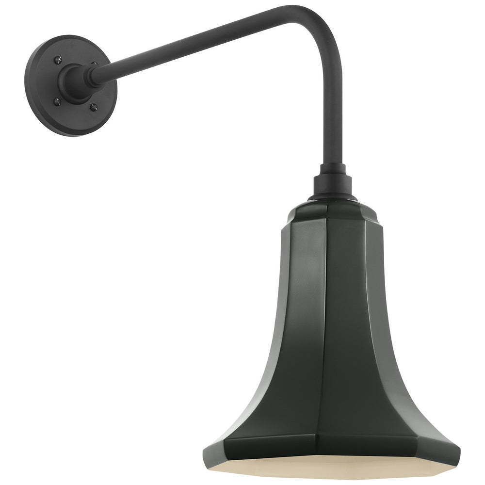 Visual Comfort Signature Canada - LED Barn Light - Academy Barn Light - Matte Black- Union Lighting Luminaires Decor
