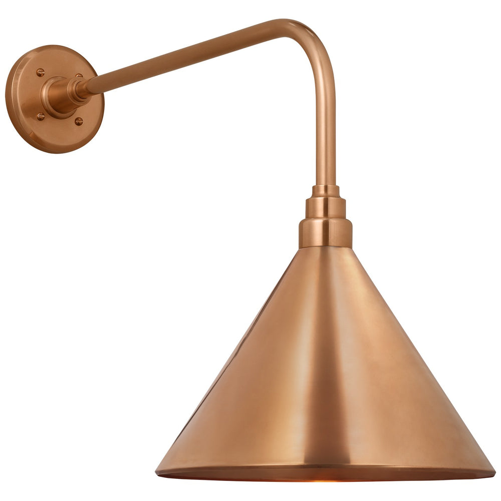 Visual Comfort Signature Canada - LED Barn Light - Academy Barn Light - Soft Copper- Union Lighting Luminaires Decor