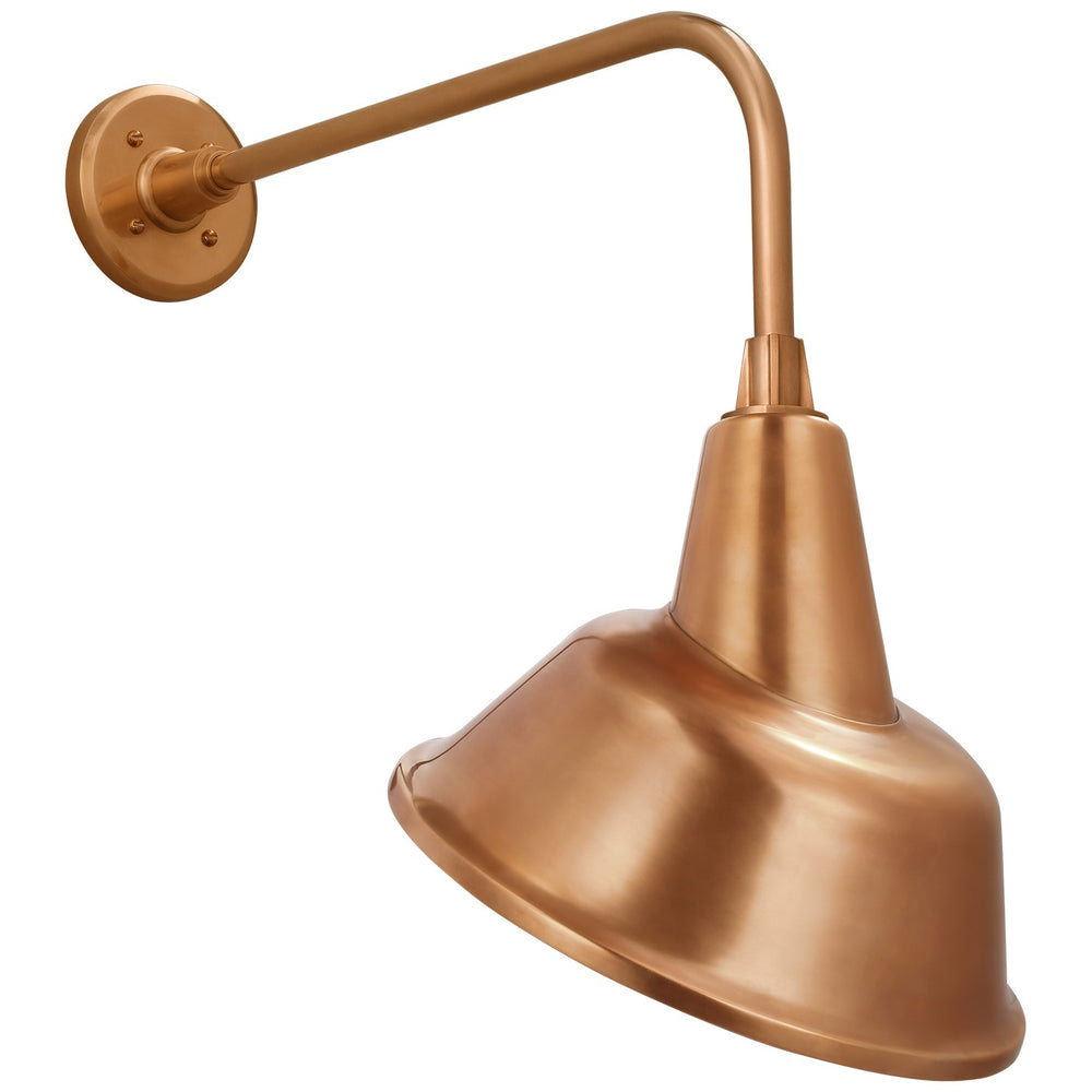 Visual Comfort Signature Canada - LED Barn Light - Academy Barn Light - Soft Copper- Union Lighting Luminaires Decor