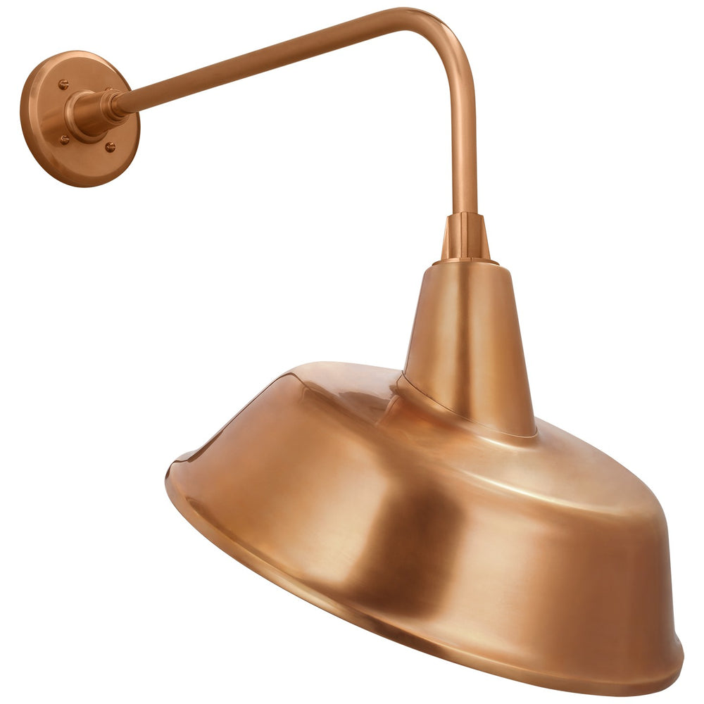 Visual Comfort Signature Canada - LED Barn Light - Academy Barn Light - Soft Copper- Union Lighting Luminaires Decor