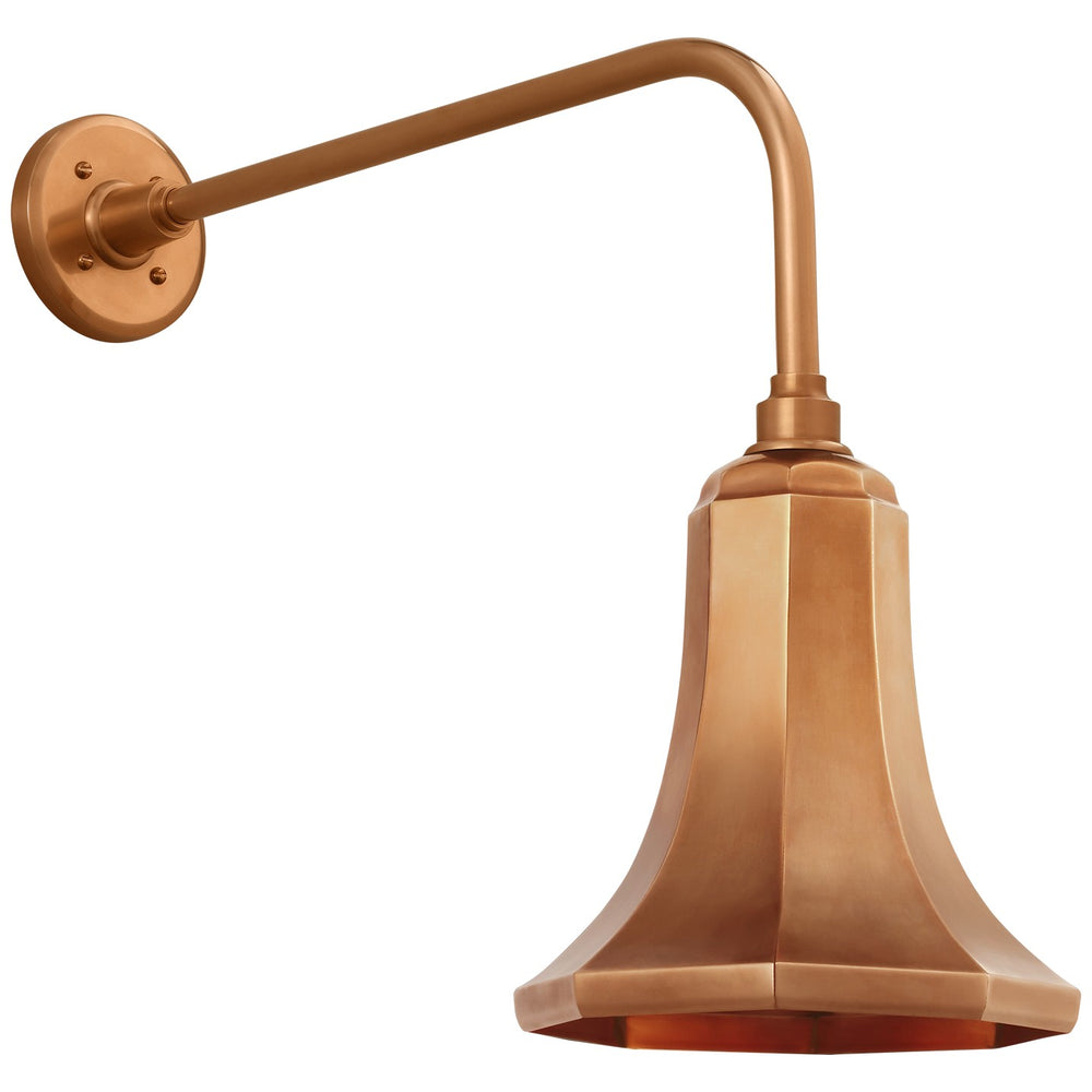 Visual Comfort Signature Canada - LED Barn Light - Academy Barn Light - Soft Copper- Union Lighting Luminaires Decor