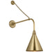 Visual Comfort Signature Canada - LED Barn Light - Academy Barn Light - Hand-Rubbed Antique Brass- Union Lighting Luminaires Decor