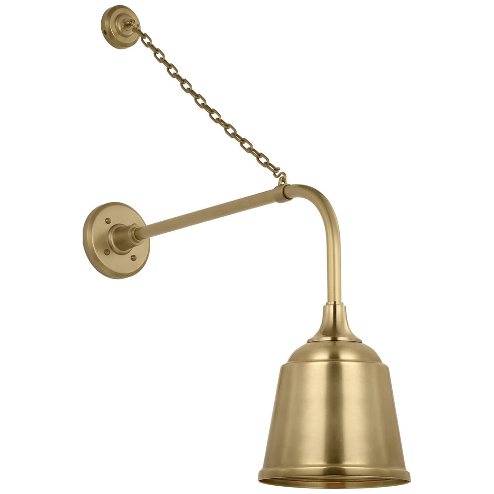 Visual Comfort Signature Canada - LED Barn Light - Academy Barn Light - Hand-Rubbed Antique Brass- Union Lighting Luminaires Decor