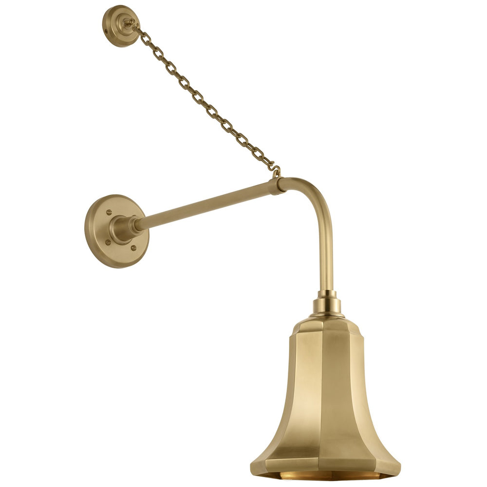 Visual Comfort Signature Canada - LED Barn Light - Academy Barn Light - Hand-Rubbed Antique Brass- Union Lighting Luminaires Decor