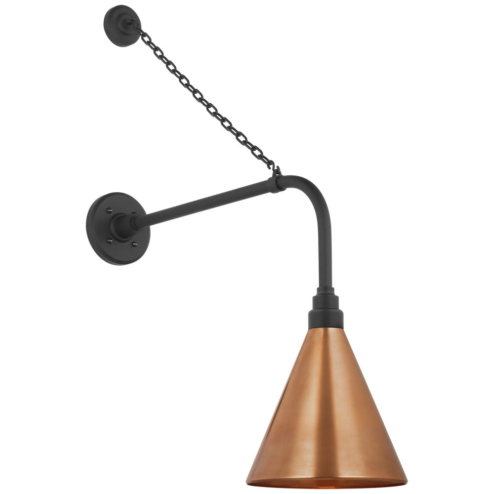 Visual Comfort Signature Canada - LED Barn Light - Academy Barn Light - Matte Black- Union Lighting Luminaires Decor