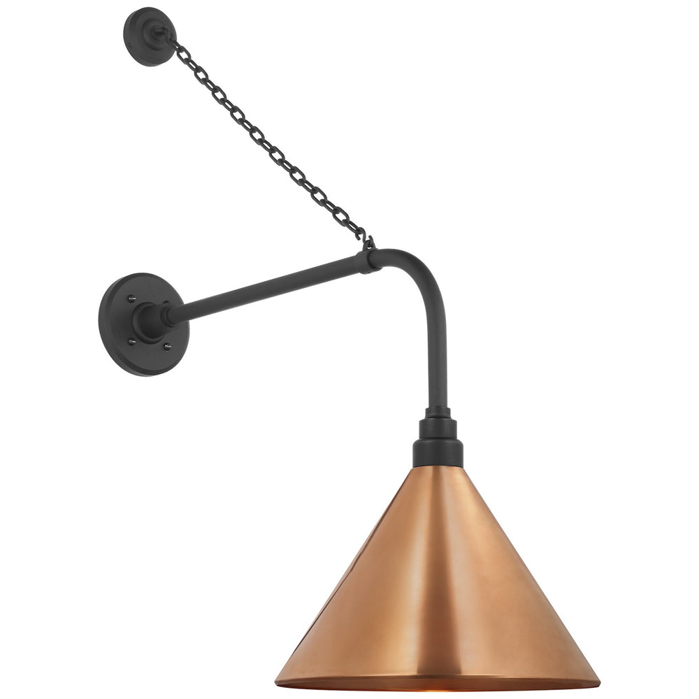 Visual Comfort Signature Canada - LED Barn Light - Academy Barn Light - Matte Black- Union Lighting Luminaires Decor