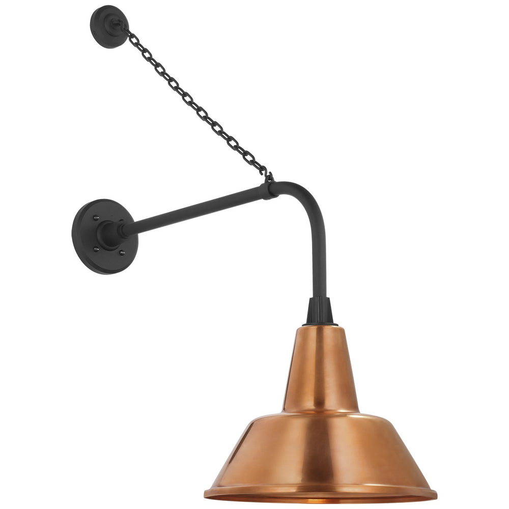 Visual Comfort Signature Canada - LED Barn Light - Academy Barn Light - Matte Black- Union Lighting Luminaires Decor