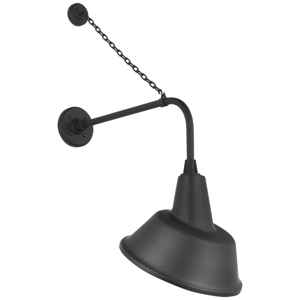 Visual Comfort Signature Canada - LED Barn Light - Academy Barn Light - Matte Black- Union Lighting Luminaires Decor