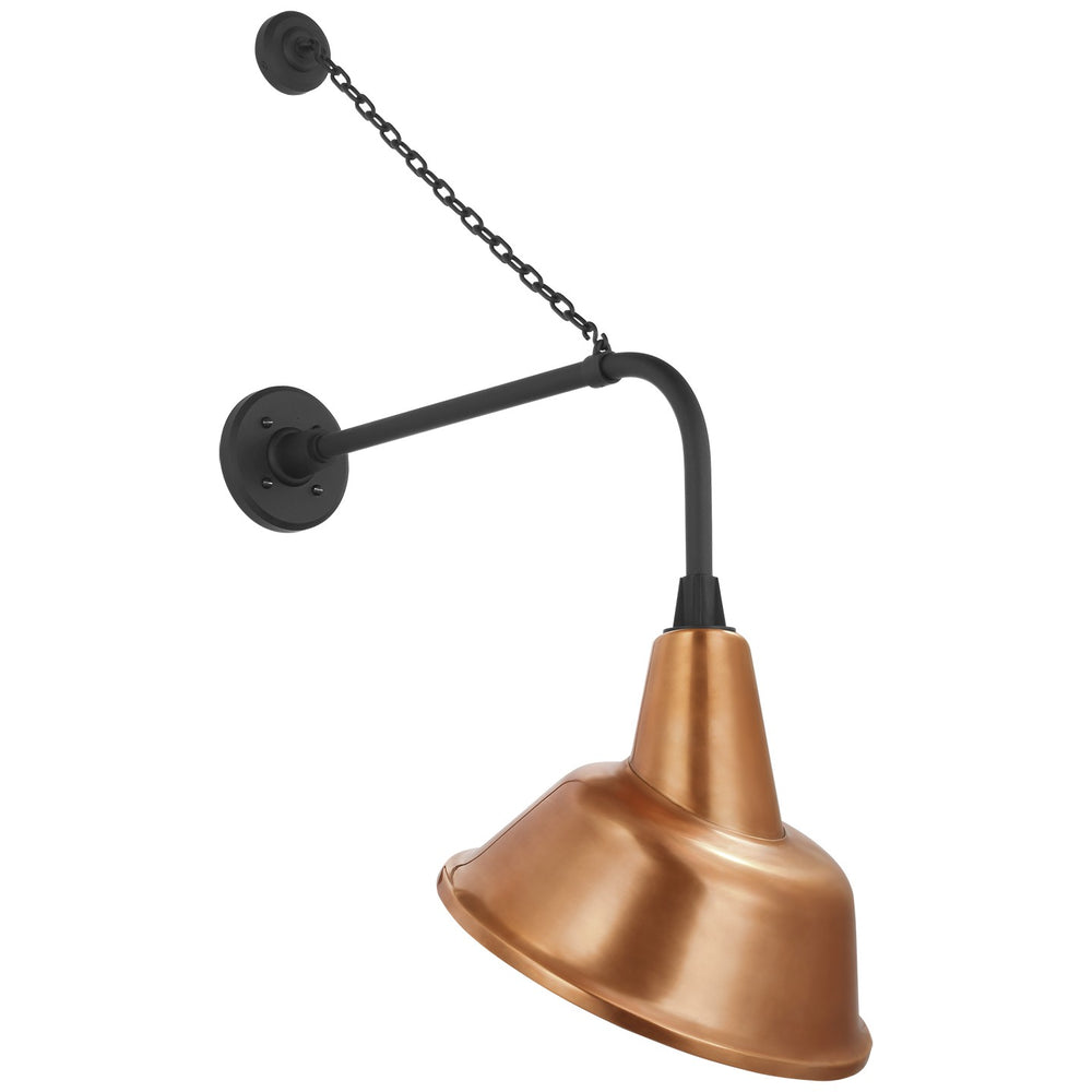 Visual Comfort Signature Canada - LED Barn Light - Academy Barn Light - Matte Black- Union Lighting Luminaires Decor