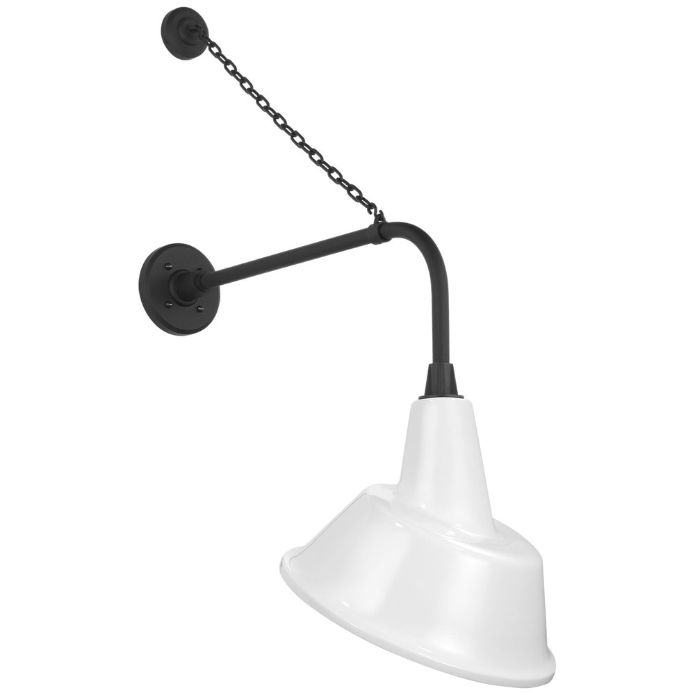 Visual Comfort Signature Canada - LED Barn Light - Academy Barn Light - Matte Black- Union Lighting Luminaires Decor