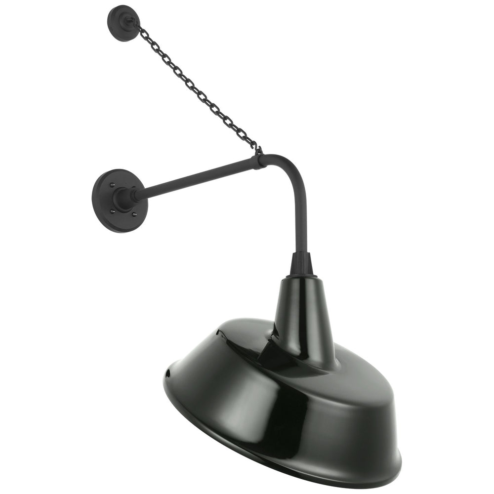 Visual Comfort Signature Canada - LED Barn Light - Academy Barn Light - Matte Black- Union Lighting Luminaires Decor
