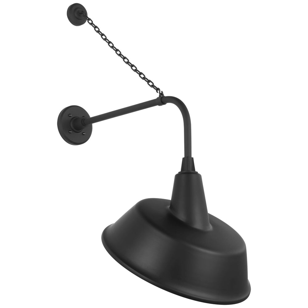 Visual Comfort Signature Canada - LED Barn Light - Academy Barn Light - Matte Black- Union Lighting Luminaires Decor