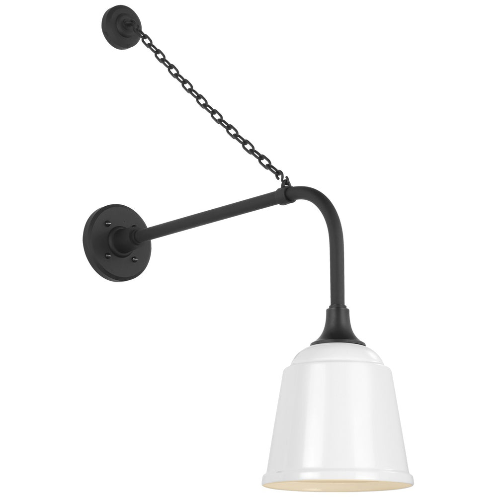 Visual Comfort Signature Canada - LED Barn Light - Academy Barn Light - Matte Black- Union Lighting Luminaires Decor