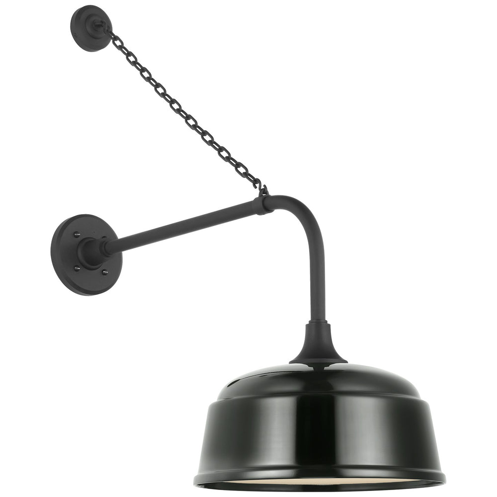 Visual Comfort Signature Canada - LED Barn Light - Academy Barn Light - Matte Black- Union Lighting Luminaires Decor