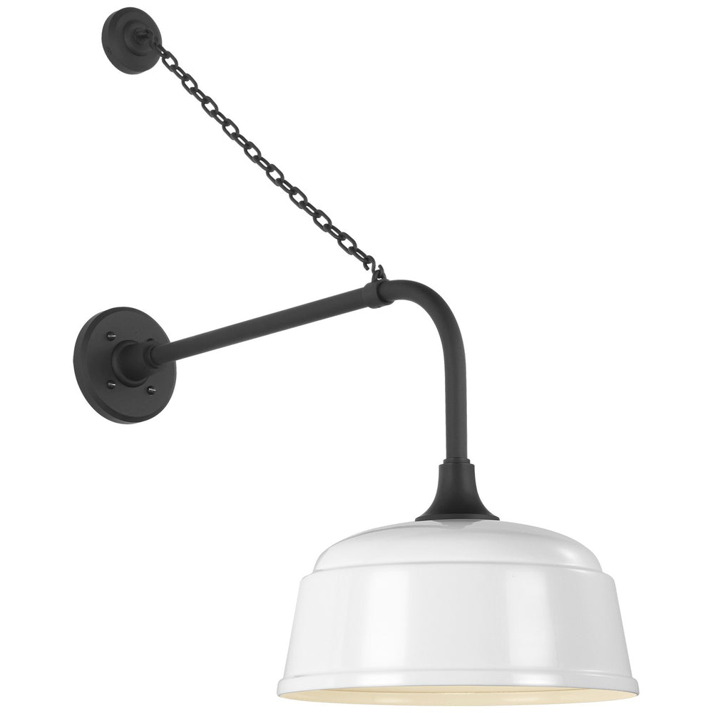 Visual Comfort Signature Canada - LED Barn Light - Academy Barn Light - Matte Black- Union Lighting Luminaires Decor