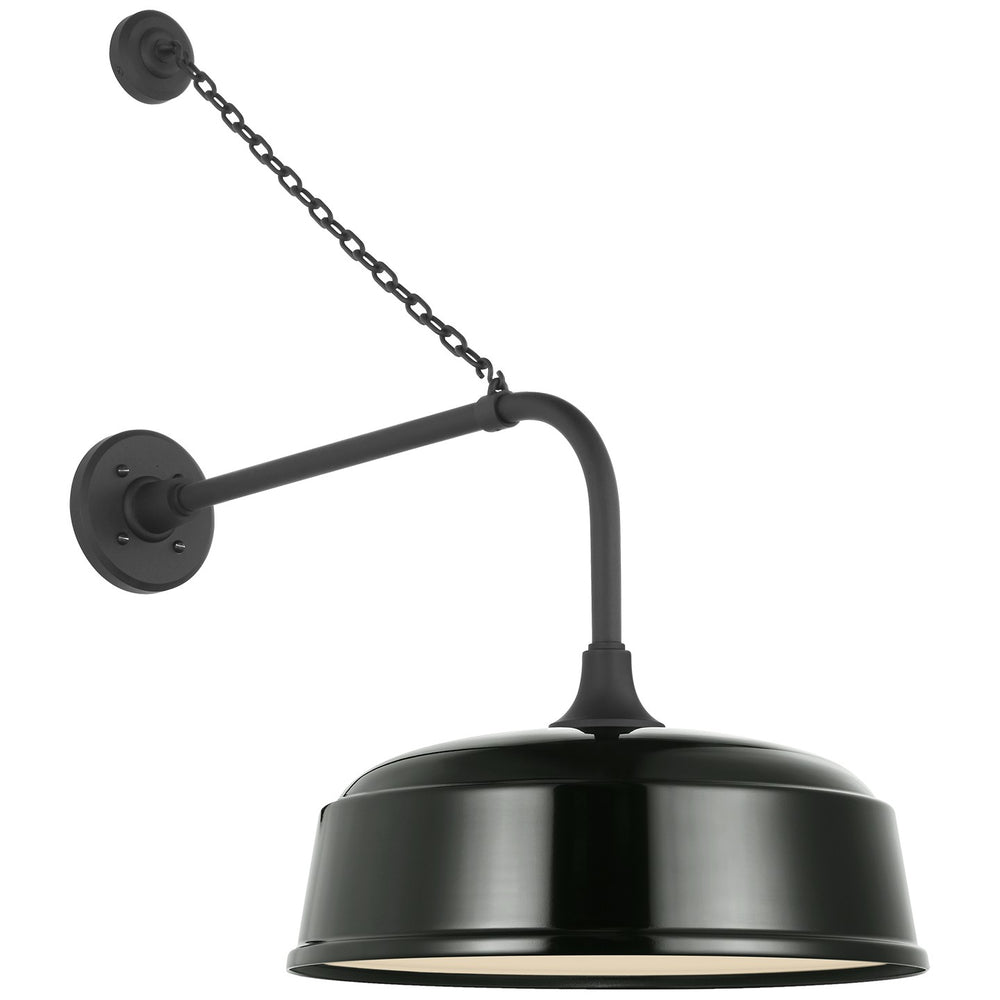 Visual Comfort Signature Canada - LED Barn Light - Academy Barn Light - Matte Black- Union Lighting Luminaires Decor