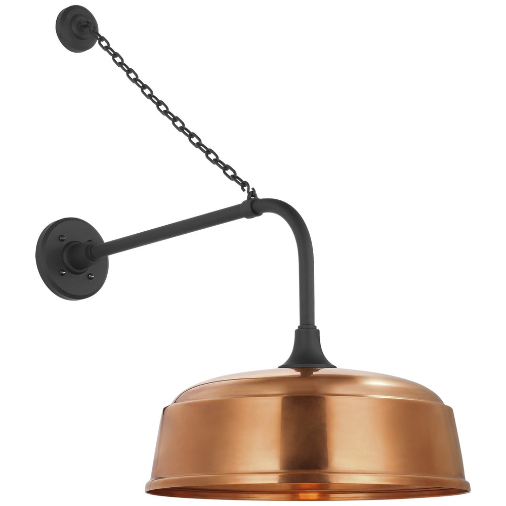 Visual Comfort Signature Canada - LED Barn Light - Academy Barn Light - Matte Black- Union Lighting Luminaires Decor