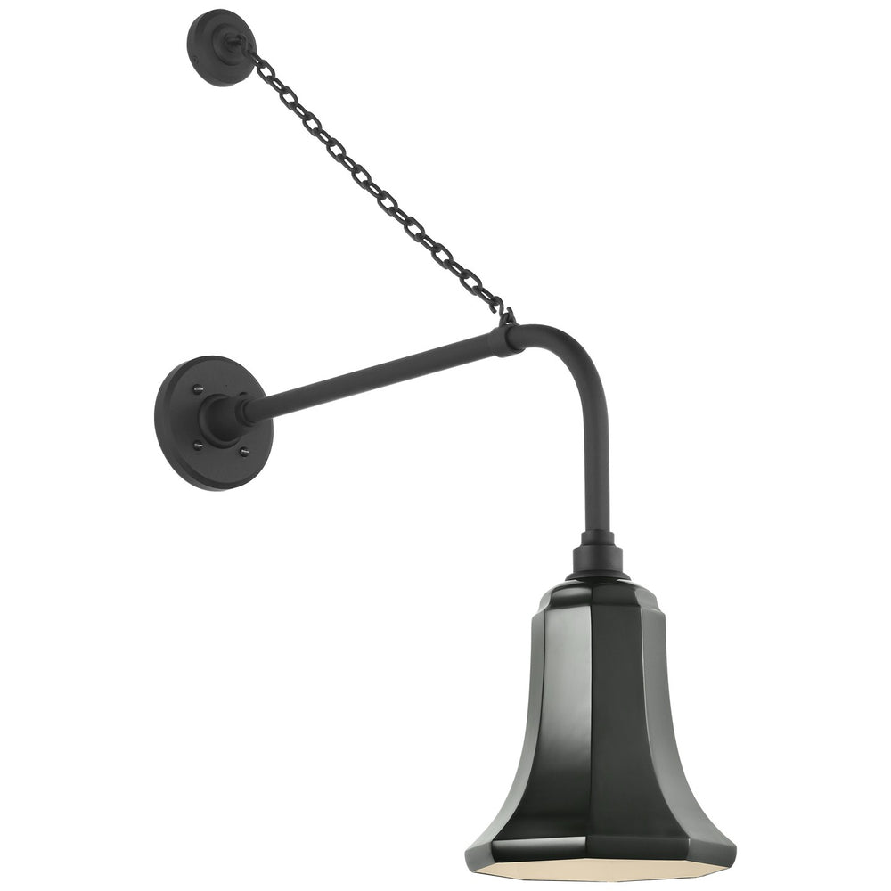 Visual Comfort Signature Canada - LED Barn Light - Academy Barn Light - Matte Black- Union Lighting Luminaires Decor
