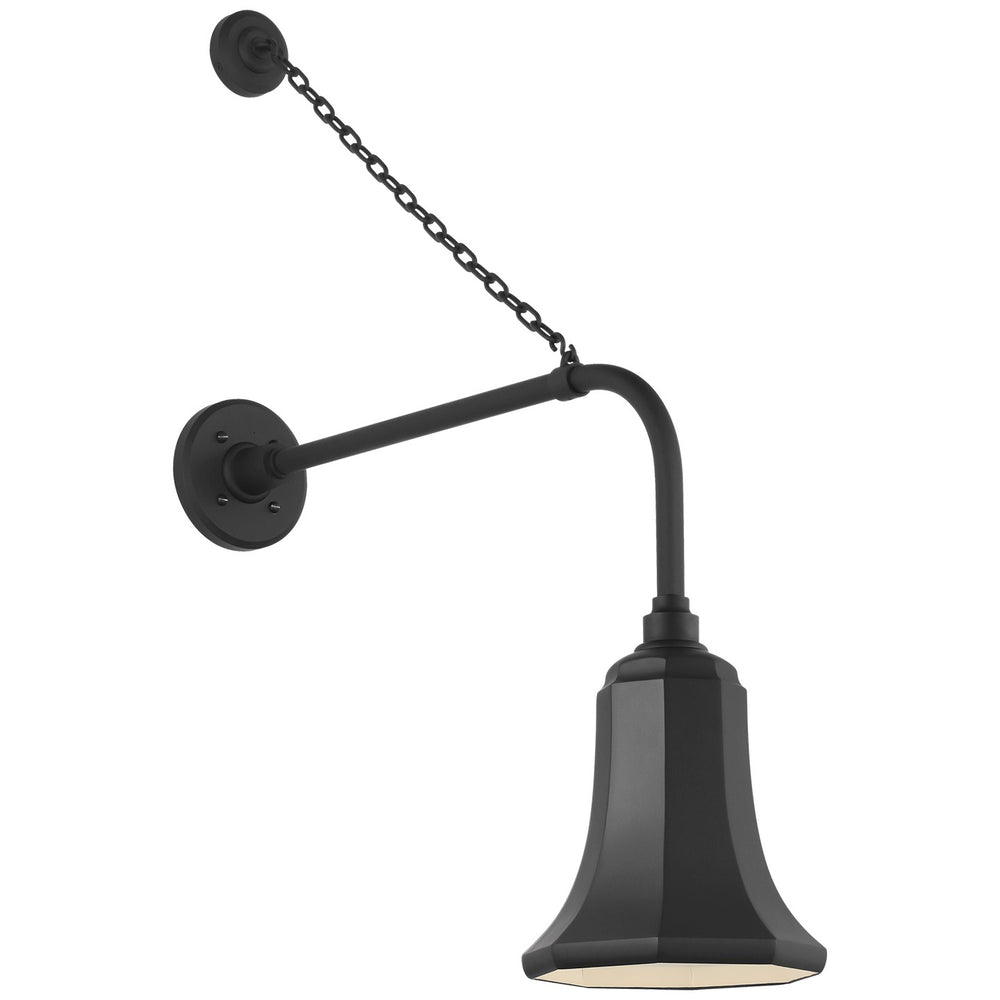 Visual Comfort Signature Canada - LED Barn Light - Academy Barn Light - Matte Black- Union Lighting Luminaires Decor