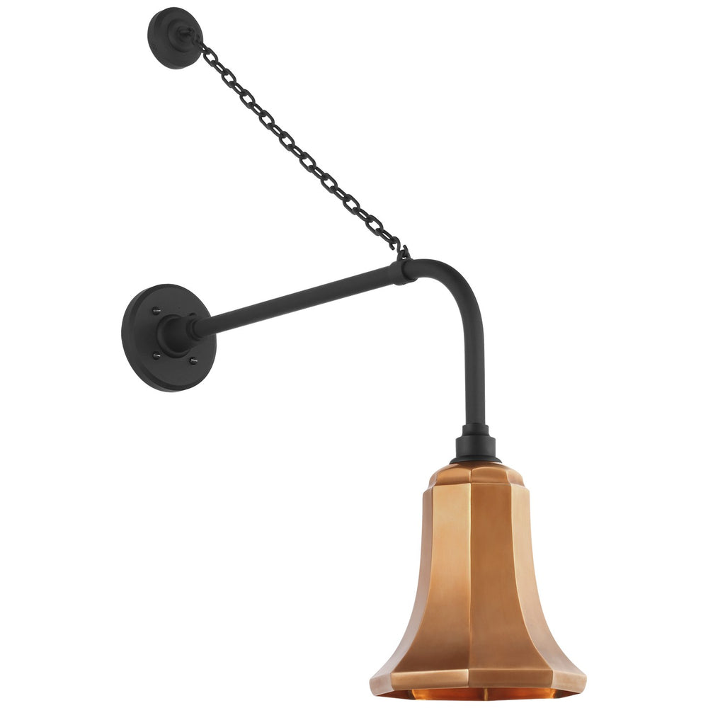 Visual Comfort Signature Canada - LED Barn Light - Academy Barn Light - Matte Black- Union Lighting Luminaires Decor