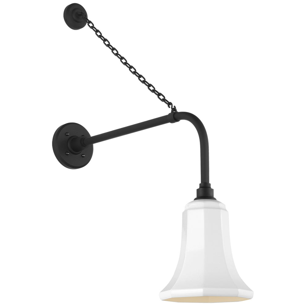 Visual Comfort Signature Canada - LED Barn Light - Academy Barn Light - Matte Black- Union Lighting Luminaires Decor