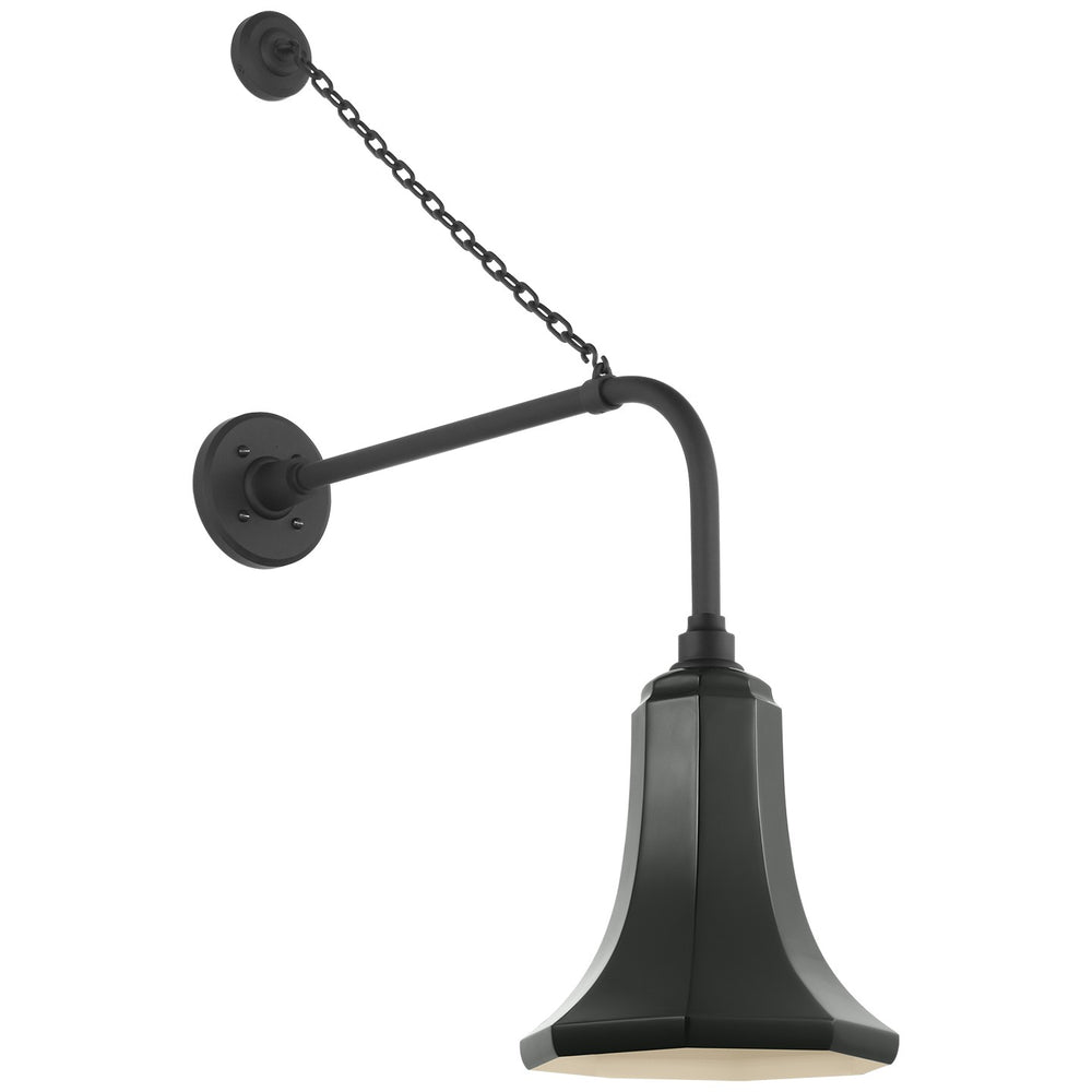 Visual Comfort Signature Canada - LED Barn Light - Academy Barn Light - Matte Black- Union Lighting Luminaires Decor