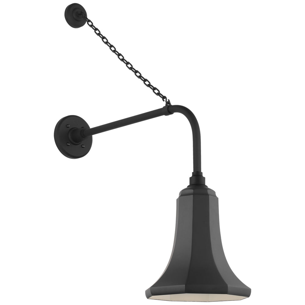 Visual Comfort Signature Canada - LED Barn Light - Academy Barn Light - Matte Black- Union Lighting Luminaires Decor