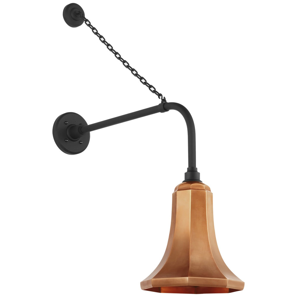 Visual Comfort Signature Canada - LED Barn Light - Academy Barn Light - Matte Black- Union Lighting Luminaires Decor