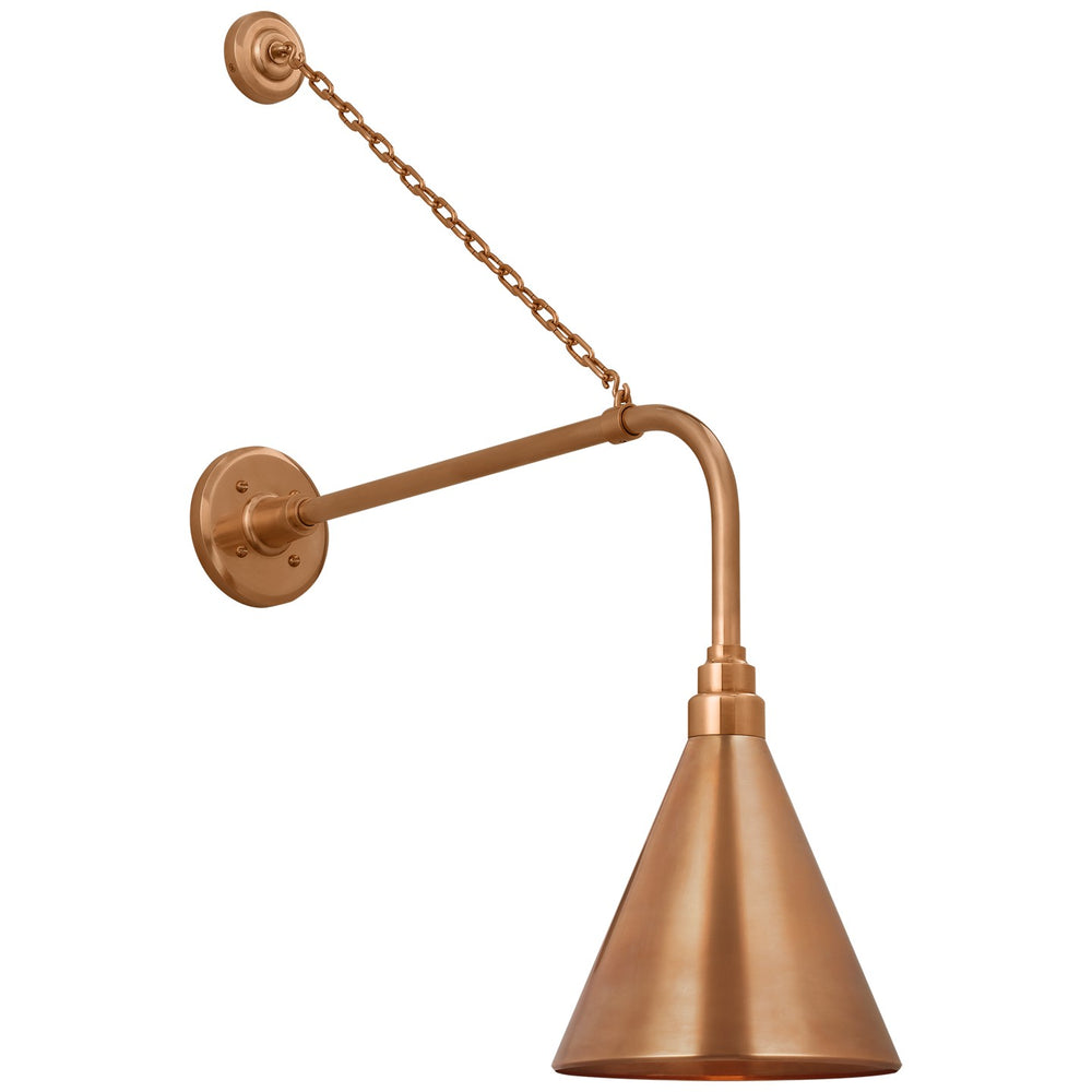 Visual Comfort Signature Canada - LED Barn Light - Academy Barn Light - Soft Copper- Union Lighting Luminaires Decor