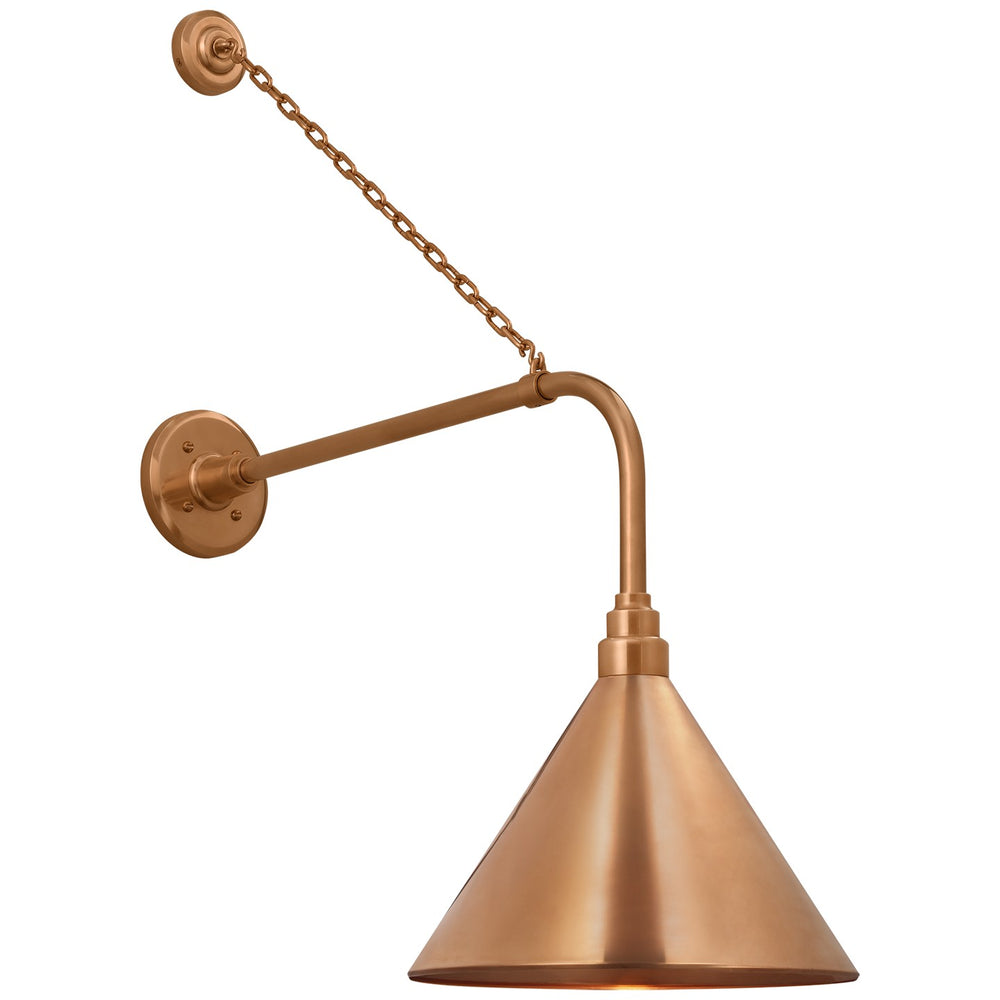 Visual Comfort Signature Canada - LED Barn Light - Academy Barn Light - Soft Copper- Union Lighting Luminaires Decor