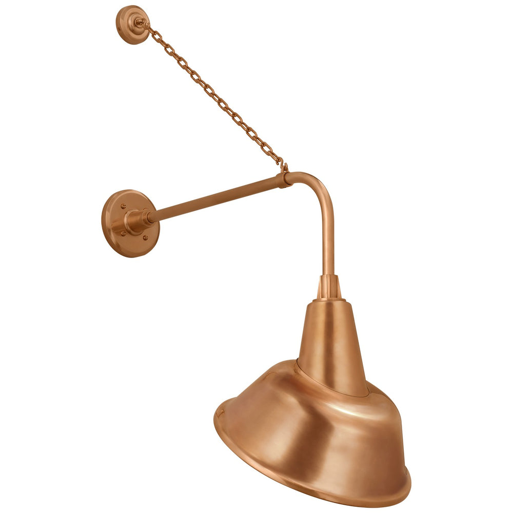 Visual Comfort Signature Canada - LED Barn Light - Academy Barn Light - Soft Copper- Union Lighting Luminaires Decor