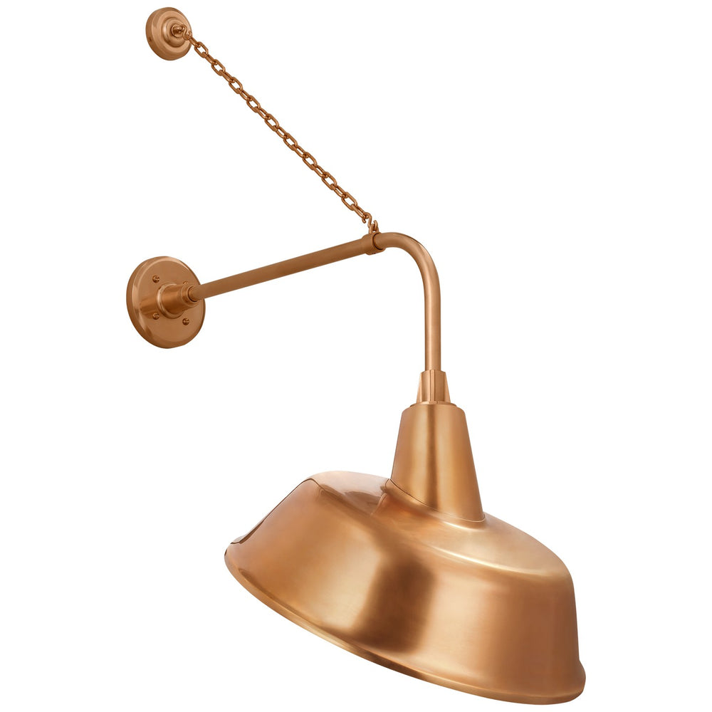 Visual Comfort Signature Canada - LED Barn Light - Academy Barn Light - Soft Copper- Union Lighting Luminaires Decor