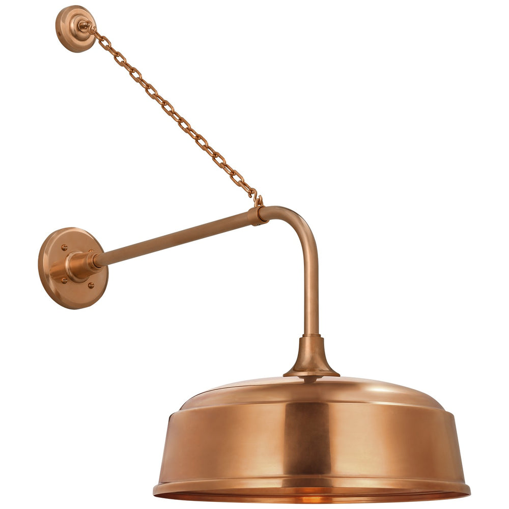 Visual Comfort Signature Canada - LED Barn Light - Academy Barn Light - Soft Copper- Union Lighting Luminaires Decor