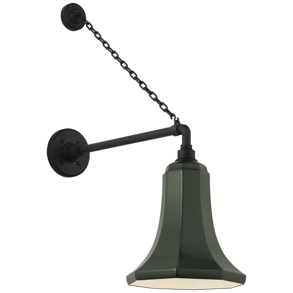 Visual Comfort Signature Canada - LED Barn Light - Academy Barn Light - Matte Black- Union Lighting Luminaires Decor
