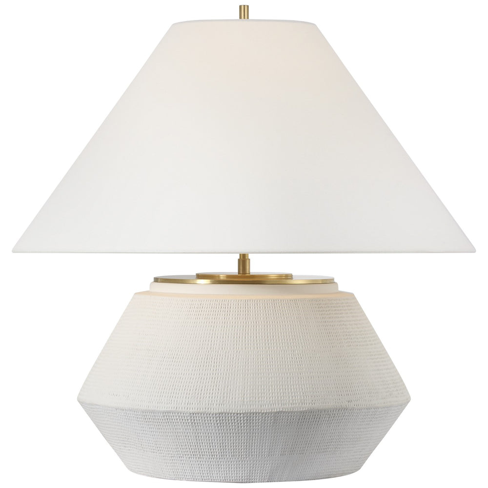 Visual Comfort Signature Canada - LED Table Lamp - Aten - Plaster White- Union Lighting Luminaires Decor