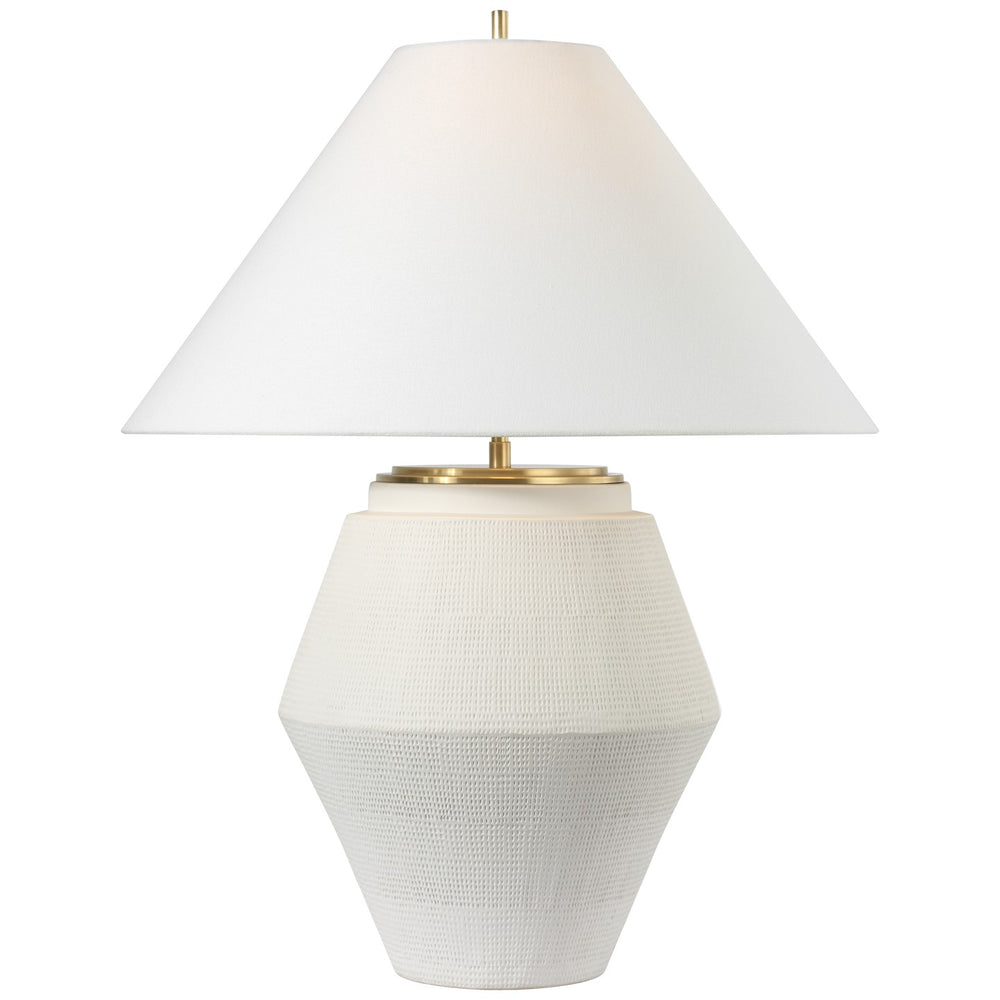 Visual Comfort Signature Canada - LED Table Lamp - Aten - Plaster White- Union Lighting Luminaires Decor