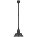 Visual Comfort Signature Canada - LED Pendant - Academy Barn Light - Matte Black- Union Lighting Luminaires Decor