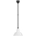 Visual Comfort Signature Canada - LED Pendant - Academy Barn Light - Matte Black- Union Lighting Luminaires Decor