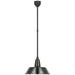 Visual Comfort Signature Canada - LED Pendant - Academy Barn Light - Matte Black- Union Lighting Luminaires Decor