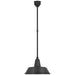 Visual Comfort Signature Canada - LED Pendant - Academy Barn Light - Matte Black- Union Lighting Luminaires Decor