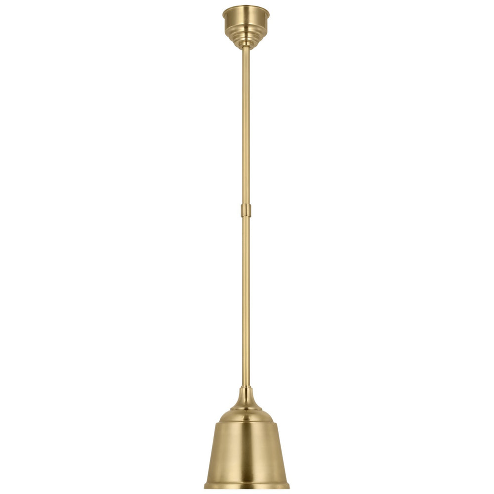 Visual Comfort Signature Canada - LED Pendant - Academy Barn Light - Hand-Rubbed Antique Brass- Union Lighting Luminaires Decor