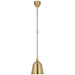 Visual Comfort Signature Canada - LED Pendant - Academy Barn Light - Hand-Rubbed Antique Brass- Union Lighting Luminaires Decor