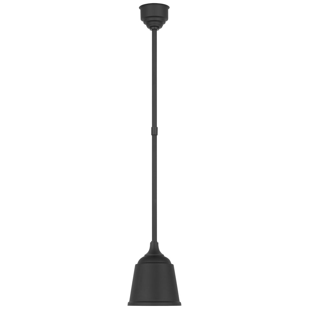 Visual Comfort Signature Canada - LED Pendant - Academy Barn Light - Matte Black- Union Lighting Luminaires Decor