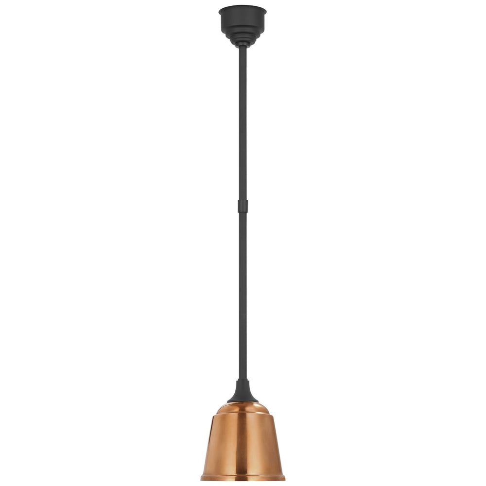 Visual Comfort Signature Canada - LED Pendant - Academy Barn Light - Matte Black- Union Lighting Luminaires Decor