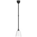 Visual Comfort Signature Canada - LED Pendant - Academy Barn Light - Matte Black- Union Lighting Luminaires Decor