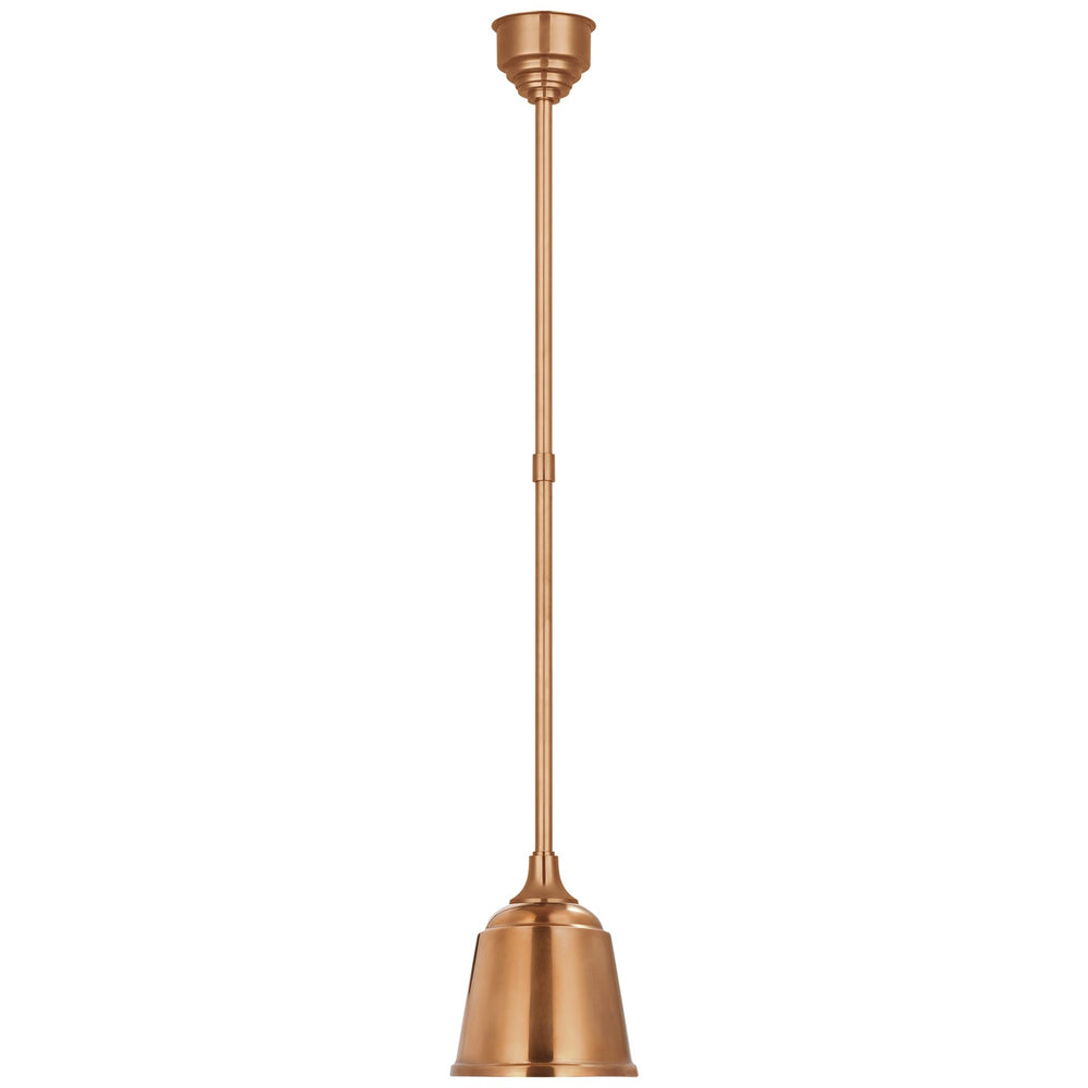 Visual Comfort Signature Canada - LED Pendant - Academy Barn Light - Soft Copper- Union Lighting Luminaires Decor
